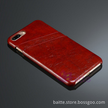 New and good quality case for iphone 7 ,handmade leather phone case